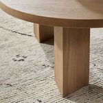 Product Image 1 for Mesa Light Brushed Parawood Round Coffee Table from Four Hands