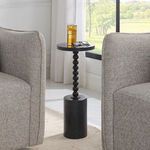 Product Image 2 for Bead Black Marble Mini Drink Table from Uttermost