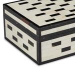 Product Image 4 for Carmine Black and White Box from Currey & Company