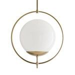 Product Image 1 for Volta Pale Brass Silver Steel Pendant from Arteriors