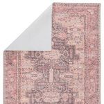 Product Image 6 for Cosima Medallion Pink / Dark Purple Area Rug from Jaipur