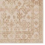 Product Image 4 for Salerno Indoor / Outdoor Medallion Gold / Ivory Rug 18" x 18" from Jaipur