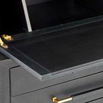Product Image 10 for Verona Black Secretary Desk from Currey & Company