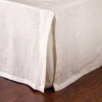 Product Image 2 for Pleated Cream Linen Queen Bed Skirt from Pom Pom at Home