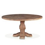 Product Image 7 for Pengrove Round Mango Wood Dining Table In Antique Oak Finish from World Interiors