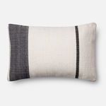Product Image 1 for Lumbar Navy / White Pillow from Loloi