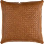 Product Image 2 for Lawdon Brown Leather Pillow from Surya