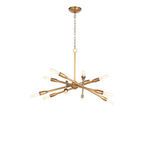 Product Image 3 for Cobra Small Natural Brass Chandelier from Regina Andrew Design