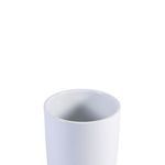 Product Image 3 for Matte Large White Porcelain Orchid Pot from Legend of Asia