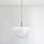 Product Image 4 for Lethbridge 1-Light Large Pendant - Polished Nickel from Hudson Valley