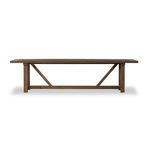 Product Image 3 for Stewart Brown Teak Outdoor Dining Table from Four Hands