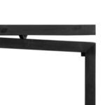 Product Image 2 for Matthes Pine Rectangle Console Table - Aged Black Pine from Four Hands