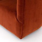 Product Image 21 for Hanover Upholstered Sapphire Rust Round Swivel Accent Chair from Four Hands