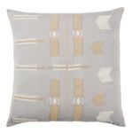 Product Image 4 for Longkhum Tribal Light Gray/ Tan Pillow from Jaipur 