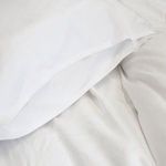 Product Image 3 for Parker White Cotton Sateen Twin Duvet Set from Pom Pom at Home