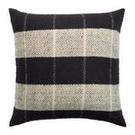 Product Image 1 for Neem X Anesha Handmade Geometric Natural / Black Pillow from Jaipur 
