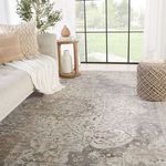 Product Image 5 for Vibe By Ginevra Medallion Gray/ Ivory Rug from Jaipur