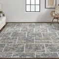 Product Image 3 for Elias Textured Gray / Ivory Area Rug - 10' x 14' from Feizy Rugs