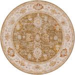 Product Image 1 for Avant Garde Woven Golden / Light Beige Rug - 6'7" Round from Surya