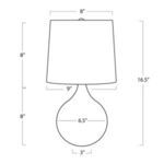 Product Image 4 for Noa Travertine Mini Lamp from Regina Andrew Design