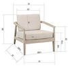 Product Image 6 for Caroline Occasional Chair from Dovetail Furniture