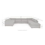 Product Image 5 for Westwood 8 Piece Sectional W/ Ottoman from Four Hands