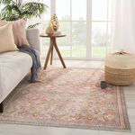 Product Image 6 for Thistle Oriental Orange / Cream Area Rug from Jaipur