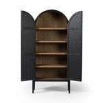 Product Image 13 for Tolle Arched Black Two-Door Cabinet from Four Hands