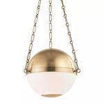 Product Image 1 for Sphere No.2 2 Light Small Pendant from Hudson Valley
