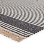 Product Image 8 for Vibe by Strand Indoor/ Outdoor Striped Dark Gray/ Beige Rug from Jaipur