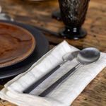 Product Image 2 for Mito Stainless Steel & Flatware, 5 Pieces - Brushed - Black Cable from Costa Nova