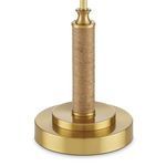 Product Image 3 for Ippolito Brass Console Lamp from Currey & Company