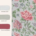 Product Image 4 for Laura Ashley Tapestry Slate Grey Floral Wallpaper from Graham & Brown