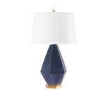 Product Image 3 for Olsen Star Sapphire Glazed Porcelain Table Lamp from Villa & House