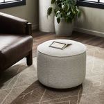 Product Image 33 for Sinclair Knoll Natural Round Ottoman from Four Hands