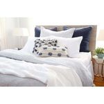 Product Image 5 for Logan 28" x 36" Large Decorative Bed Pillow with Insert - Navy from Pom Pom at Home