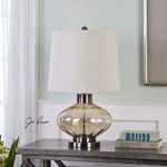 Product Image 2 for Uttermost Sava Amber Glass Lamp from Uttermost