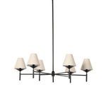 Product Image 9 for Dodie Jet Black Iron Chandelier from Four Hands