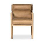 Product Image 4 for Kiano Brown Leather Dining Armchair from Four Hands