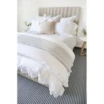 Product Image 4 for Charlie White Linen Twin Duvet Cover from Pom Pom at Home