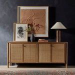 Product Image 2 for Veta Taupe Mango Wood Cane Sideboard from Four Hands