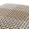 Product Image 4 for Cross Solid Teak Dark Gray Woven Accent Cube from Essentials for Living
