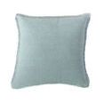 Product Image 3 for Blue and Beige Cross-dye Linen Pillow from Anaya Home