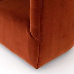 Product Image 11 for Hanover Round Swivel Accent Chair - Sapphire Rust from Four Hands