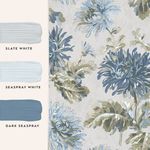 Product Image 4 for Laura Ashley Maryam Seaspray Floral Wallpaper from Graham & Brown