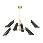 Product Image 1 for Vest Black Brass Chandelier from Regina Andrew Design