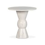 Product Image 1 for Fox White Marble End Table from Four Hands