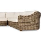 Product Image 16 for Messina Outdoor Wicker 3 Piece Sectional from Four Hands