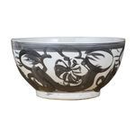 Product Image 5 for Black Porcelain Bowl Twisted Flower Motif from Legend of Asia