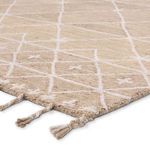 Product Image 2 for Nikki Chu by Rhea Handmade Trellis Tan / Ivory Rug 8' x 10' from Jaipur